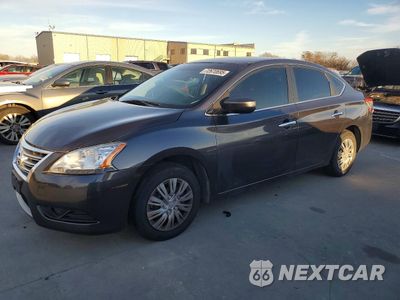2014 NISSAN SENTRA S 3N1AB7AP8EY248323 - główne zdjęcie licytacji z USA - miniatura