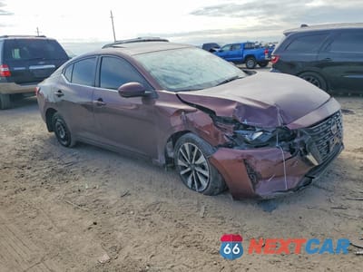 Czwarte zdjęcie samochodu z boku: 2025 NISSAN SENTRA SV VIN:3N1AB8CV0SY233716 - miniatura