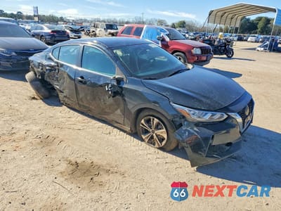 Czwarte zdjęcie samochodu z boku: 2021 NISSAN SENTRA SV VIN:3N1AB8CV9MY297997 - miniatura