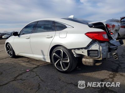 Drugie zdjęcie samochodu z przodu: 2019 HONDA ACCORD SPORT VIN:1HGCV1F35KA139786 - miniatura