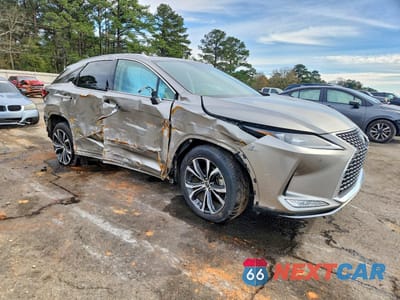 Czwarte zdjęcie samochodu z boku: 2022 LEXUS RX 350 BASE VIN:2T2HZMAA1NC259130 - miniatura