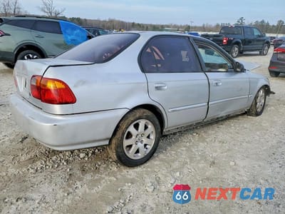 Trzecie zdjęcie samochodu z tyłu: 1999 HONDA CIVIC BASE VIN:2HGEJ6614XH515886 - miniatura