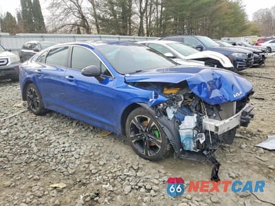 Czwarte zdjęcie samochodu z boku: 2022 KIA K5 GT LINE VIN:5XXG64J29NG121331 - miniatura