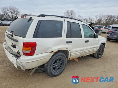 Trzecie zdjęcie samochodu z tyłu: 2004 JEEP GRAND CHEROKEE LAREDO VIN:1J4GW48S24C350027 - miniatura