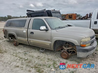 Czwarte zdjęcie samochodu z boku: 2002 CHEVROLET SILVERADO C2500 HEAVY DUTY VIN:1GCHC24162E108783 - miniatura