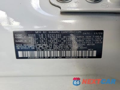 Zdjęcie 13 z 13 samochodu: 2024 SUBARU ASCENT ONYX EDITION VIN:4S4WMAKD7R3409740 - miniatura