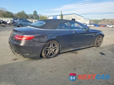 Trzecie zdjęcie samochodu z tyłu: 2017 MERCEDES-BENZ S 550 VIN:WDDXK8CB9HA019145 - miniatura