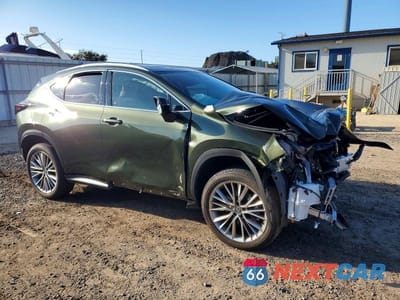 Czwarte zdjęcie samochodu z boku: 2025 LEXUS NX 350H BASE VIN:JTJGKCEZ2S2048881 - miniatura
