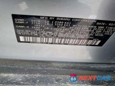 Zdjęcie 14 z 14 samochodu: 2024 SUBARU OUTBACK TOURING VIN:4S4BTGPD1R3248234 - miniatura