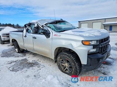 Czwarte zdjęcie samochodu z boku: 2019 CHEVROLET SILVERADO K1500 TRAIL BOSS CUSTOM VIN:1GCRYCEF4KZ381302 - miniatura