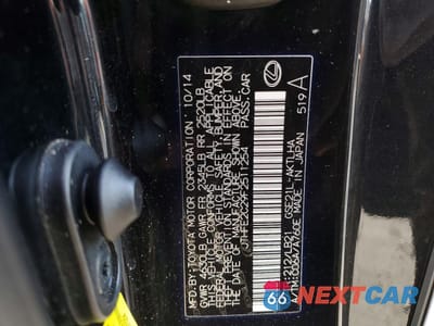 Zdjęcie 12 z 12 samochodu: 2015 LEXUS IS 350 VIN:JTHFE2C29F2511254 - miniatura