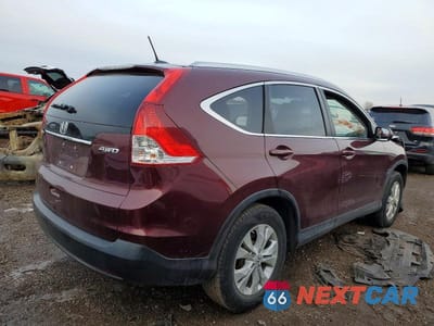 Trzecie zdjęcie samochodu z tyłu: 2013 HONDA CR-V EXL VIN:5J6RM4H77DL018305 - miniatura