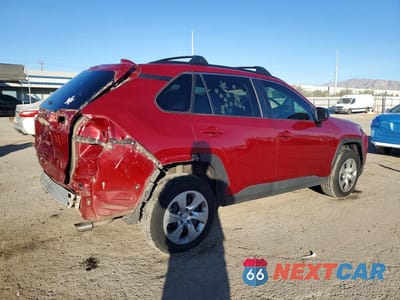 Trzecie zdjęcie samochodu z tyłu: 2020 TOYOTA RAV4 LE VIN:2T3H1RFV2LW066329 - miniatura