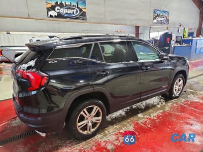 Trzecie zdjęcie samochodu z tyłu: 2019 GMC TERRAIN SLE VIN:3GKALTEV1KL267532 - miniatura