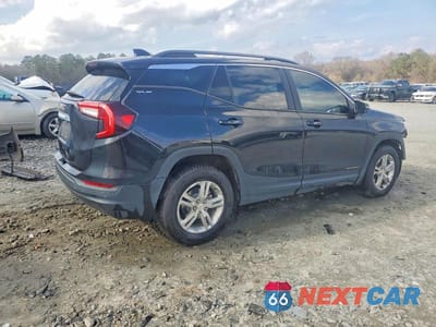 Trzecie zdjęcie samochodu z tyłu: 2023 GMC TERRAIN SLE VIN:3GKALMEG3PL106565 - miniatura