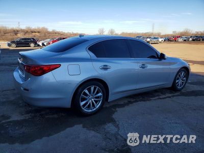 Trzecie zdjęcie samochodu z tyłu: 2017 INFINITI Q50 PREMIUM VIN:JN1EV7AR5HM835905 - miniatura