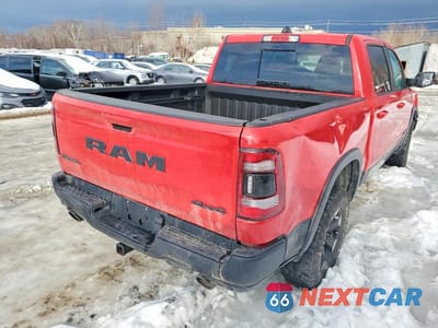 Trzecie zdjęcie samochodu z tyłu: 2022 RAM 1500 REBEL VIN:1C6SRFLM3NN293622 - miniatura