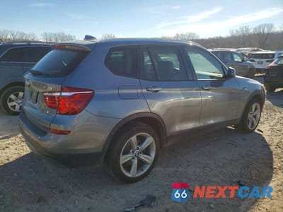 Trzecie zdjęcie samochodu z tyłu: 2017 BMW X3 XDRIVE28I VIN:5UXWX9C39H0W69667 - miniatura