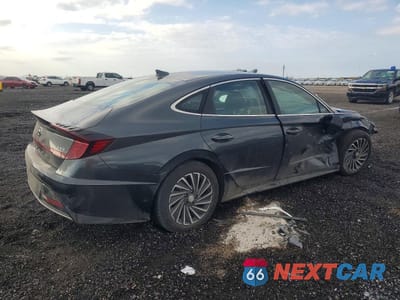 Trzecie zdjęcie samochodu z tyłu: 2023 HYUNDAI SONATA HYBRID VIN:KMHL34JJ5PA054199 - miniatura