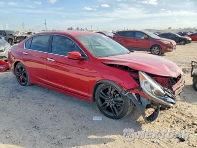 Czwarte zdjęcie samochodu z boku: 2016 HONDA ACCORD SPORT VIN:1HGCR2F57GA228228 - miniatura