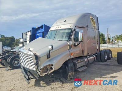 Drugie zdjęcie samochodu z przodu: 2009 FREIGHTLINER CASCADIA SEMI TRUCK VIN:1FUJGLDR29LAL8539 - miniatura