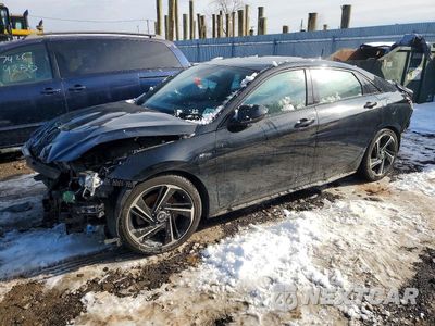 2021 HYUNDAI ELANTRA N LINE KMHLR4AFXMU147515 - główne zdjęcie licytacji z USA - miniatura