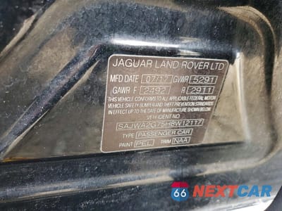 Zdjęcie 12 z 12 samochodu: 2017 JAGUAR XJL PORTFOLIO VIN:SAJWA2G75H8W12117 - miniatura
