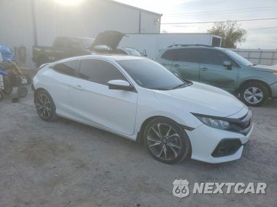 Czwarte zdjęcie samochodu z boku: 2019 HONDA CIVIC SI VIN:2HGFC3A54KH754905 - miniatura