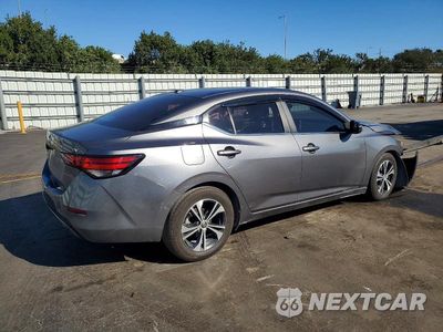 Trzecie zdjęcie samochodu z tyłu: 2020 NISSAN SENTRA SV VIN:3N1AB8CV9LY215586 - miniatura