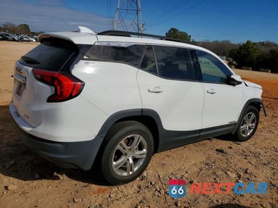 Trzecie zdjęcie samochodu z tyłu: 2019 GMC TERRAIN SLE VIN:3GKALTEV2KL264185 - miniatura