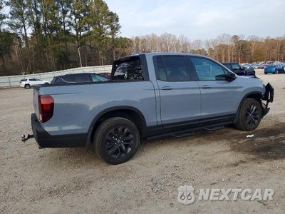 Trzecie zdjęcie samochodu z tyłu: 2024 HONDA RIDGELINE SPORT VIN:5FPYK3F12RB020562 - miniatura