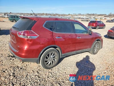 Trzecie zdjęcie samochodu z tyłu: 2015 NISS ROGUE SL VIN:5N1AT2MT7FC865823 - miniatura