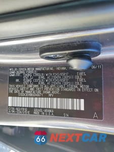 Zdjęcie 13 z 13 samochodu: 2011 TOYOTA HIGHLANDER BASE VIN:5TDZK3EH9BS046671 - miniatura