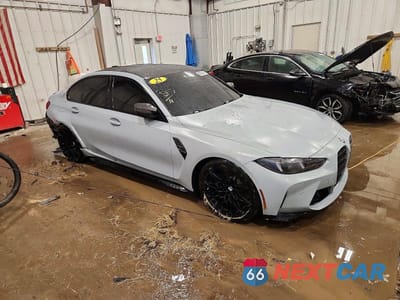 Czwarte zdjęcie samochodu z boku: 2025 BMW M3 COMPETITION VIN:WBS33HJ09SFU35805 - miniatura