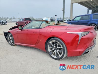 Drugie zdjęcie samochodu z przodu: 2023 LEXUS LC 500 VIN:JTHMPAAY2PA107674 - miniatura