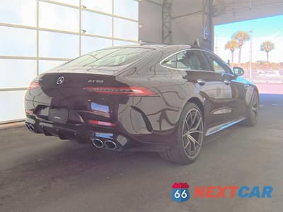 Czwarte zdjęcie samochodu z boku: 2022 MERCEDES-BENZ AMG GT 53 VIN:W1K7X6BB4NA047440 - miniatura