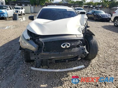 Piąte zdjęcie samochodu w środku: 2015 INFINITI Q50 BASE VIN:JN1BV7AR7FM395606 - miniatura