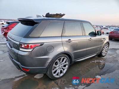 Trzecie zdjęcie samochodu z tyłu: 2017 LAND ROVER RANGE ROVER SPORT HSE VIN:SALWR2FV9HA143817 - miniatura