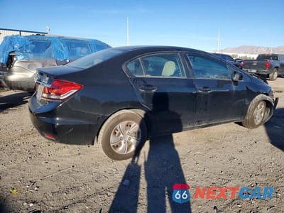 Trzecie zdjęcie samochodu z tyłu: 2014 HONDA CIVIC LX VIN:19XFB2F58EE042188 - miniatura