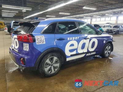 Trzecie zdjęcie samochodu z tyłu: 2021 KIA NIRO LX VIN:KNDCB3LC6M5488586 - miniatura