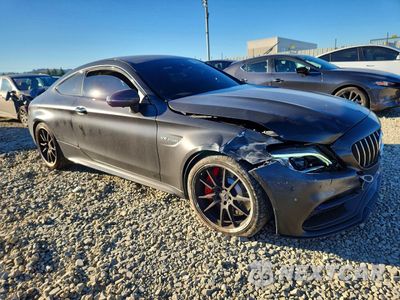 Czwarte zdjęcie samochodu z boku: 2020 MERCEDES-BENZ C 63 AMG-S VIN:WDDWJ8HB5LF955539 - miniatura