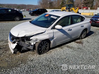 2019 NISSAN SENTRA S 3N1AB7AP7KY374765 - główne zdjęcie licytacji z USA - miniatura