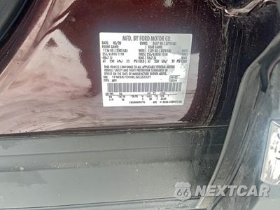 Zdjęcie 10 z 10 samochodu: 2020 FORD EXPLORER XLT VIN:1FMSK7DH9LGC22331 - miniatura