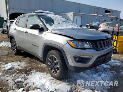 Czwarte zdjęcie samochodu z boku: 2019 JEEP COMPASS TRAILHAWK VIN:3C4NJDDB2KT592884 - miniatura