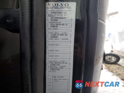 Zdjęcie 10 z 10 samochodu: 2006 VOLVO VN VNL VIN:4V4NC9TK26N411589 - miniatura