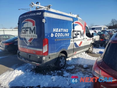 Trzecie zdjęcie samochodu z tyłu: 2017 FORD TRANSIT T-250 VIN:1FTYR2CM3HKA03980 - miniatura