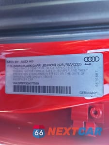 Zdjęcie 13 z 13 samochodu: 2016 AUDI A3 E-TRON PRESTIGE VIN:WAUSPBFF3GA077569 - miniatura