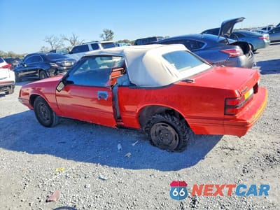 Drugie zdjęcie samochodu z przodu: 1984 FORD MUSTANG GLX VIN:1FABP273XEF127011 - miniatura