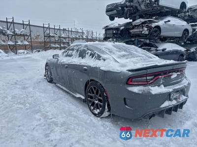 Trzecie zdjęcie samochodu z tyłu: 2019 DODGE CHARGER SCAT PACK VIN:2C3CDXGJ1KH662732 - miniatura