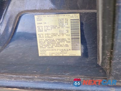 Zdjęcie 13 z 14 samochodu: 2015 NISSAN FRONTIER S VIN:1N6AD0EV8FN716618 - miniatura